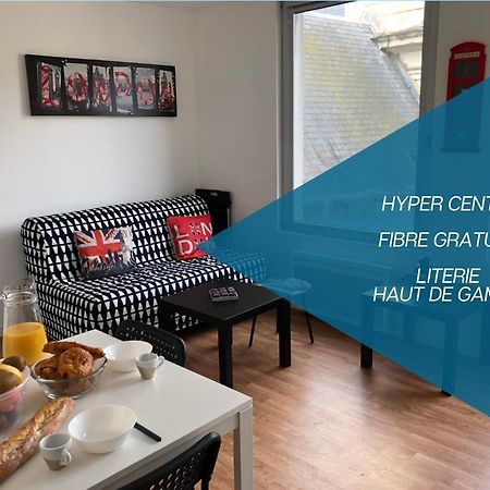 Hyper Centre - Wifi Fibre Gratuit - Jergweloh - Le Londonien Caen Exterior foto